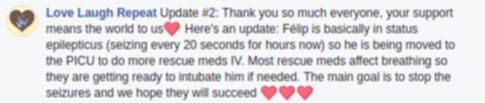 Update #2 was a comment on the Update #1 post