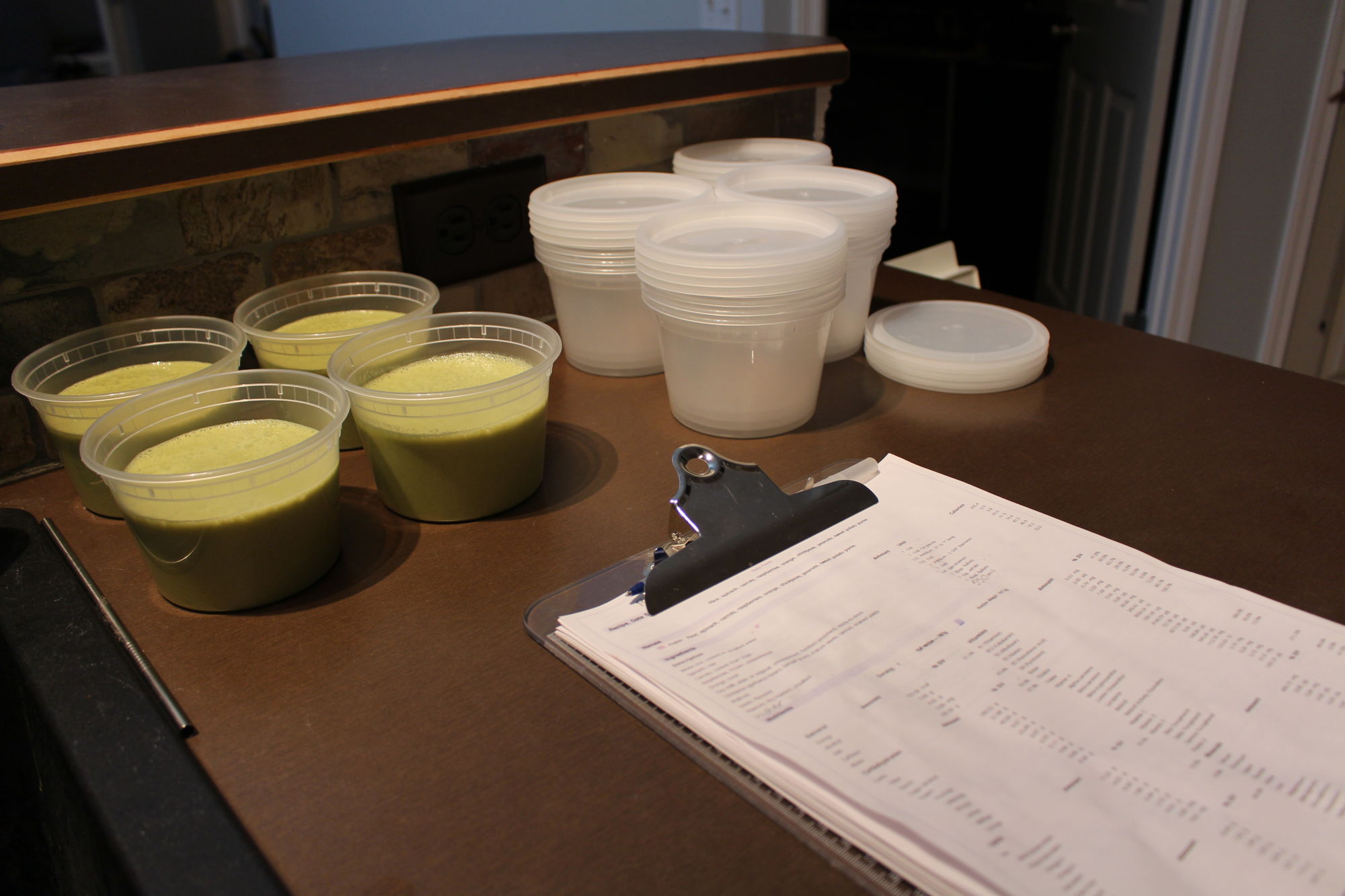 Preparing some blends